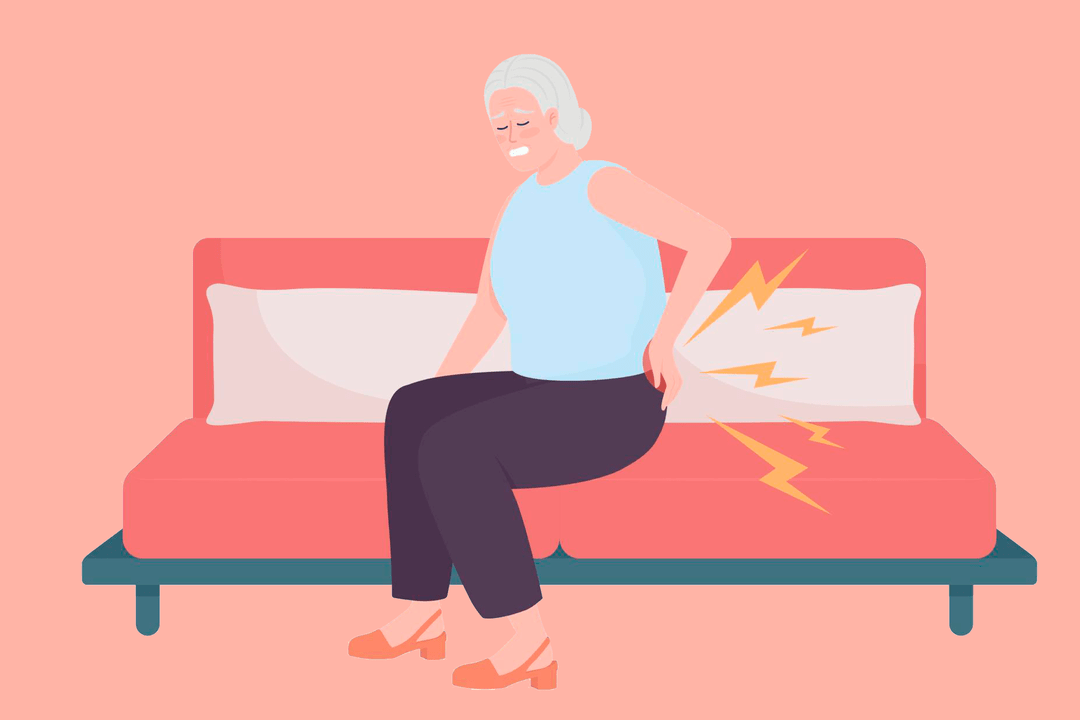 Sāpes muguras lejasdaļā